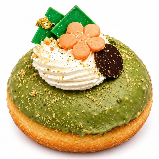 Matcha Sakura donut